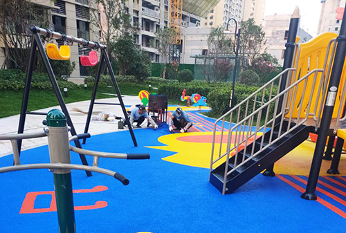 乐鱼游乐动物乐园滑梯组合