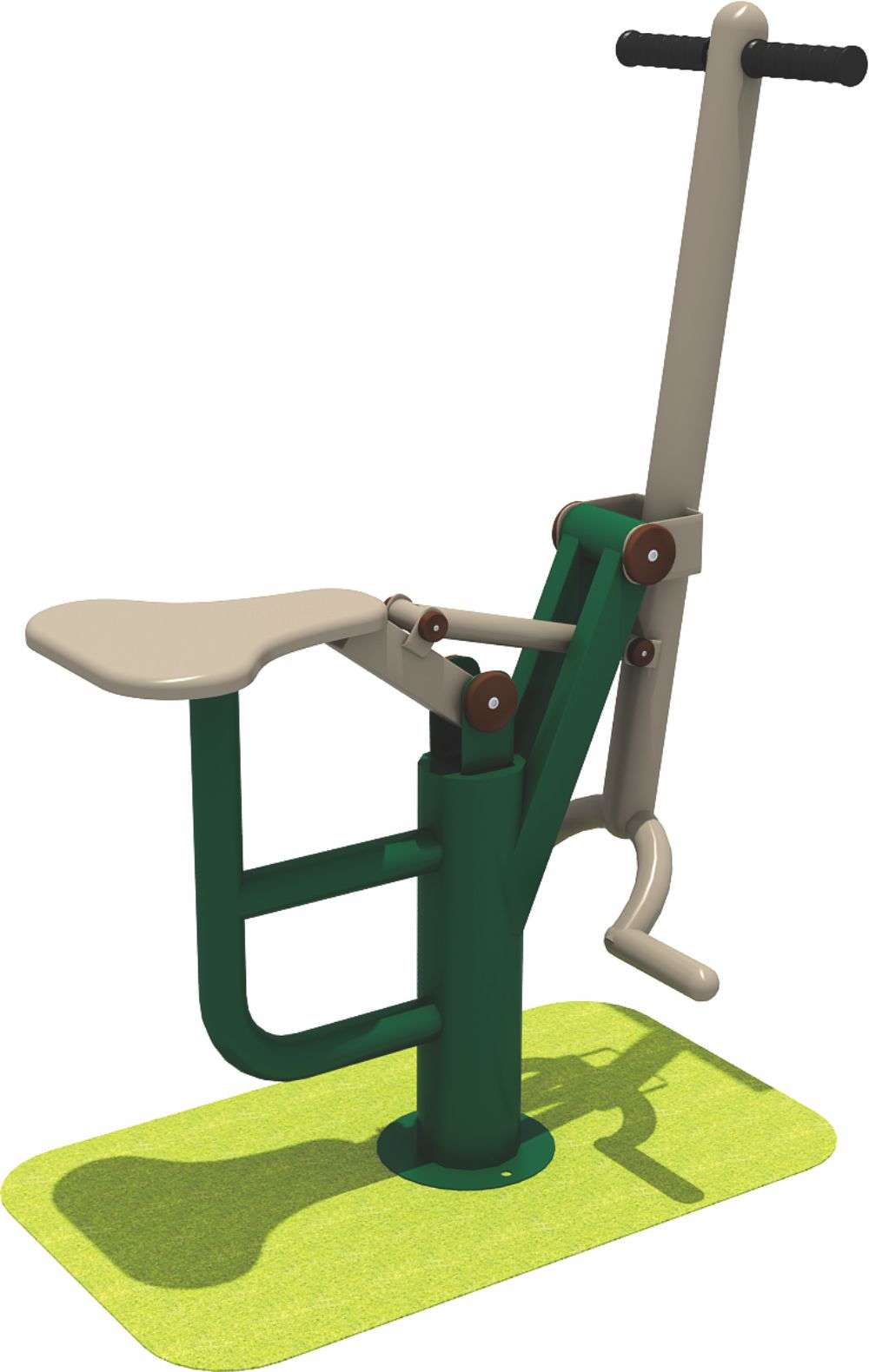 乐鱼健身器材 单人健骑机