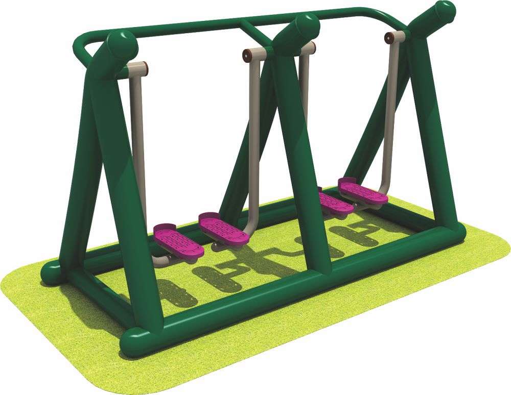 乐鱼健身器材 两人落地漫